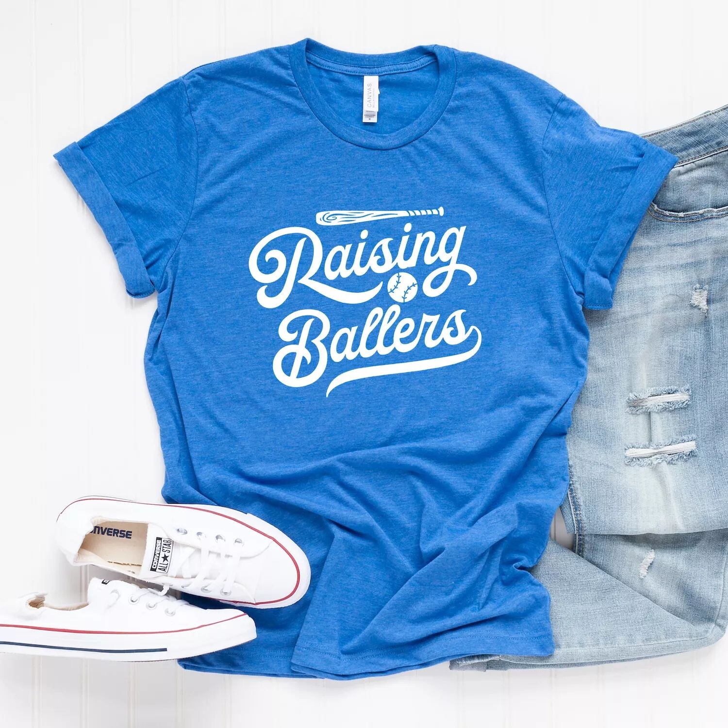 Футболка с короткими рукавами и графическим рисунком Raising Ballers Bat Simply Sage Market
Футболка с короткими рукавами и графическим рисунком Raising Ballers Bat Simply Sage Market