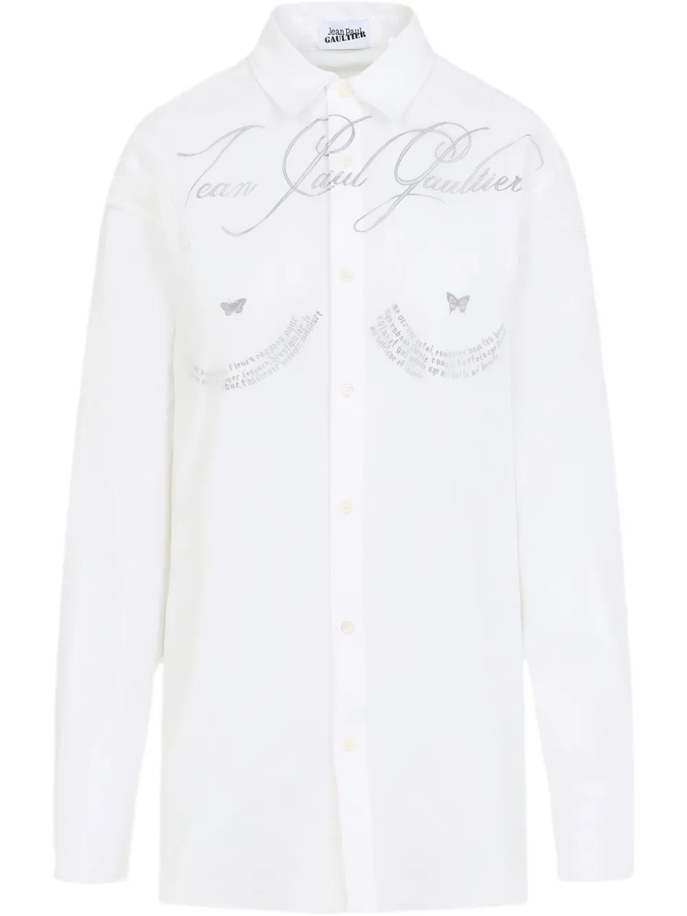 Рубашка на пуговицах Jean Paul Gaultier, белый
Рубашка на пуговицах Jean Paul Gaultier, белый