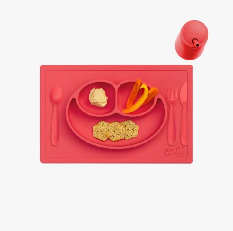 Набор ezpz Happy Collection (коралловый) — чашка из 100 % силикона + соломинка, Coral
Набор ezpz Happy Collection (коралловый) — чашка из 100 % силикона + соломинка, Coral