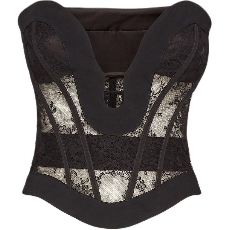 Waves Strapless Bustier DSQUARED 2, черный
Waves Strapless Bustier DSQUARED 2, черный