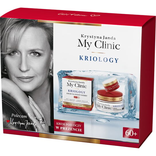 Кристина Янда, Моя клиника, подарочный набор уходовой косметики Kriology 60+, 3 шт., Janda
Кристина Янда, Моя клиника, подарочный набор уходовой косметики Kriology 60+, 3 шт., Janda