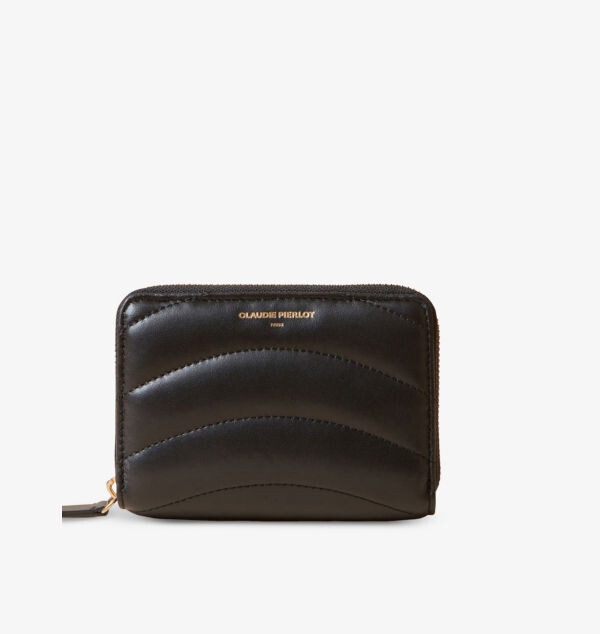 Стеганый кожаный кошелек с тиснением логотипа Claudie Pierlot, мультиколор
Стеганый кожаный кошелек с тиснением логотипа Claudie Pierlot, мультиколор