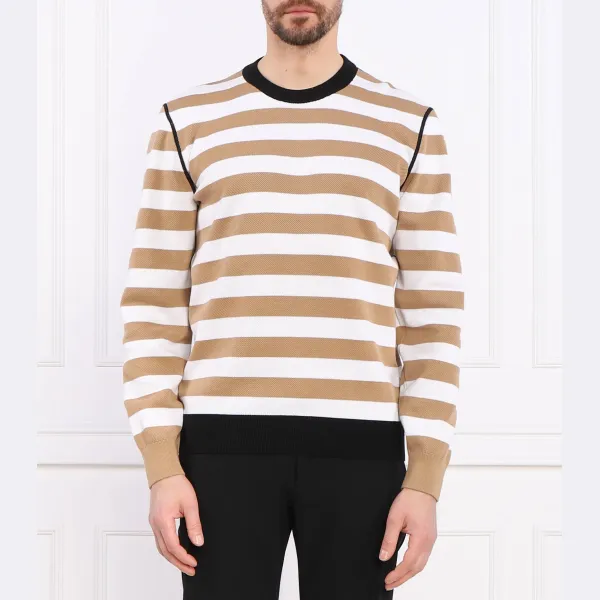 Свитер обычного кроя с подсолнухом Boss, коричневый
Свитер обычного кроя с подсолнухом Boss, коричневый