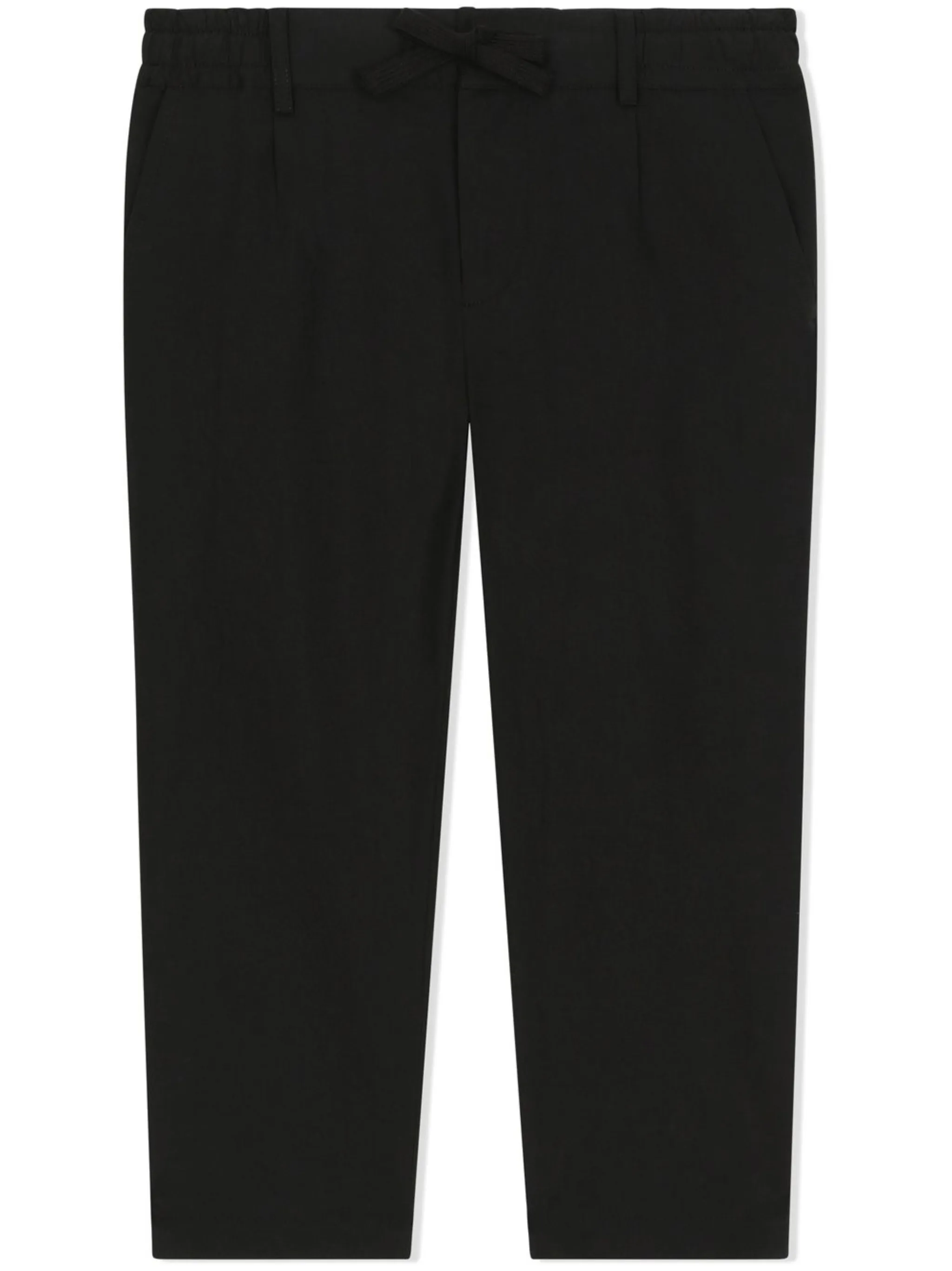 Поплиновые брюки с логотипом Dolce & Gabbana Kids, черный
Поплиновые брюки с логотипом Dolce & Gabbana Kids, черный