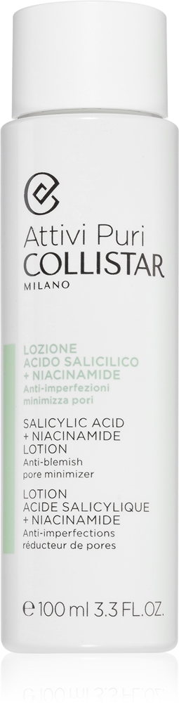 Тоник и эмульсия для лица Attivi puri с салициловой кислотой и ниацинамидом для сужения пор Collistar, 100 мл
Тоник и эмульсия для лица Attivi puri с салициловой кислотой и ниацинамидом для сужения пор Collistar, 100 мл