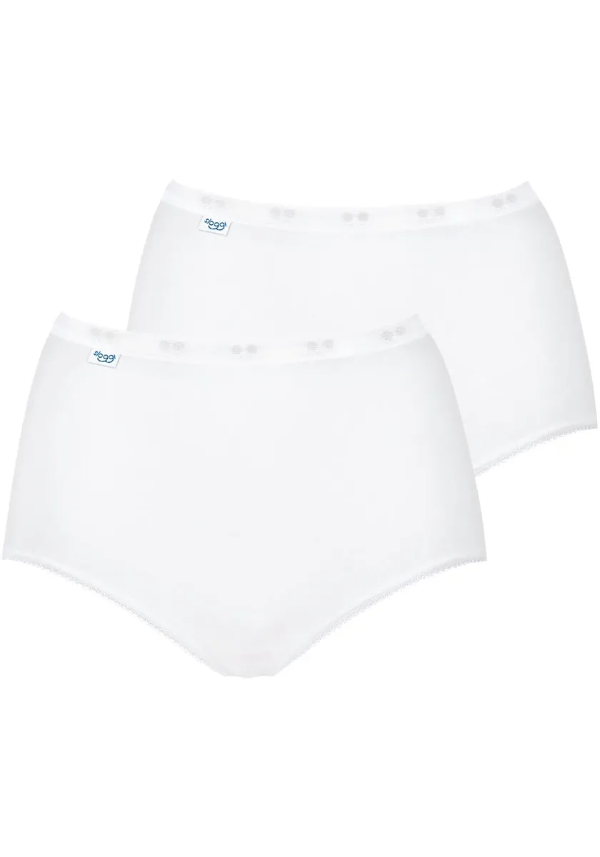 Трусы Sloggi на талии "Basic+ Maxi 2P" (упаковка, 2 шт.), с эластичной кромкой "зуб мыши", белый
Трусы Sloggi на талии "Basic+ Maxi 2P" (упаковка, 2 шт.), с эластичной кромкой "зуб мыши", белый