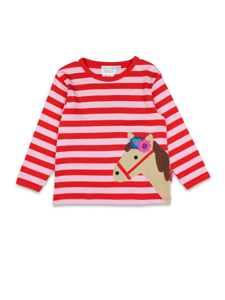 Рубашка с длинными рукавами и аппликацией в виде лошадиной головы розового цвета Toby Tiger
Рубашка с длинными рукавами и аппликацией в виде лошадиной головы розового цвета Toby Tiger