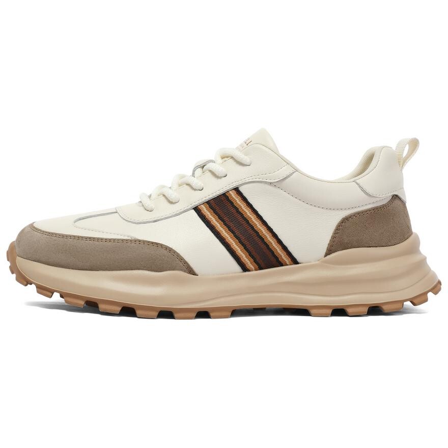 Кроссовки мужские Lifestyle Shoes Men Low-Top Belle, цвет White/Khaki 
Кроссовки мужские Lifestyle Shoes Men Low-Top Belle, цвет White/Khaki