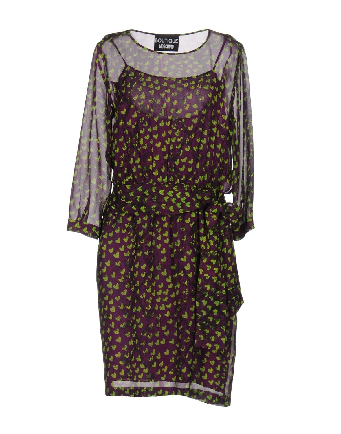 Платье Moschino, фиолетовый 
Платье Moschino, фиолетовый