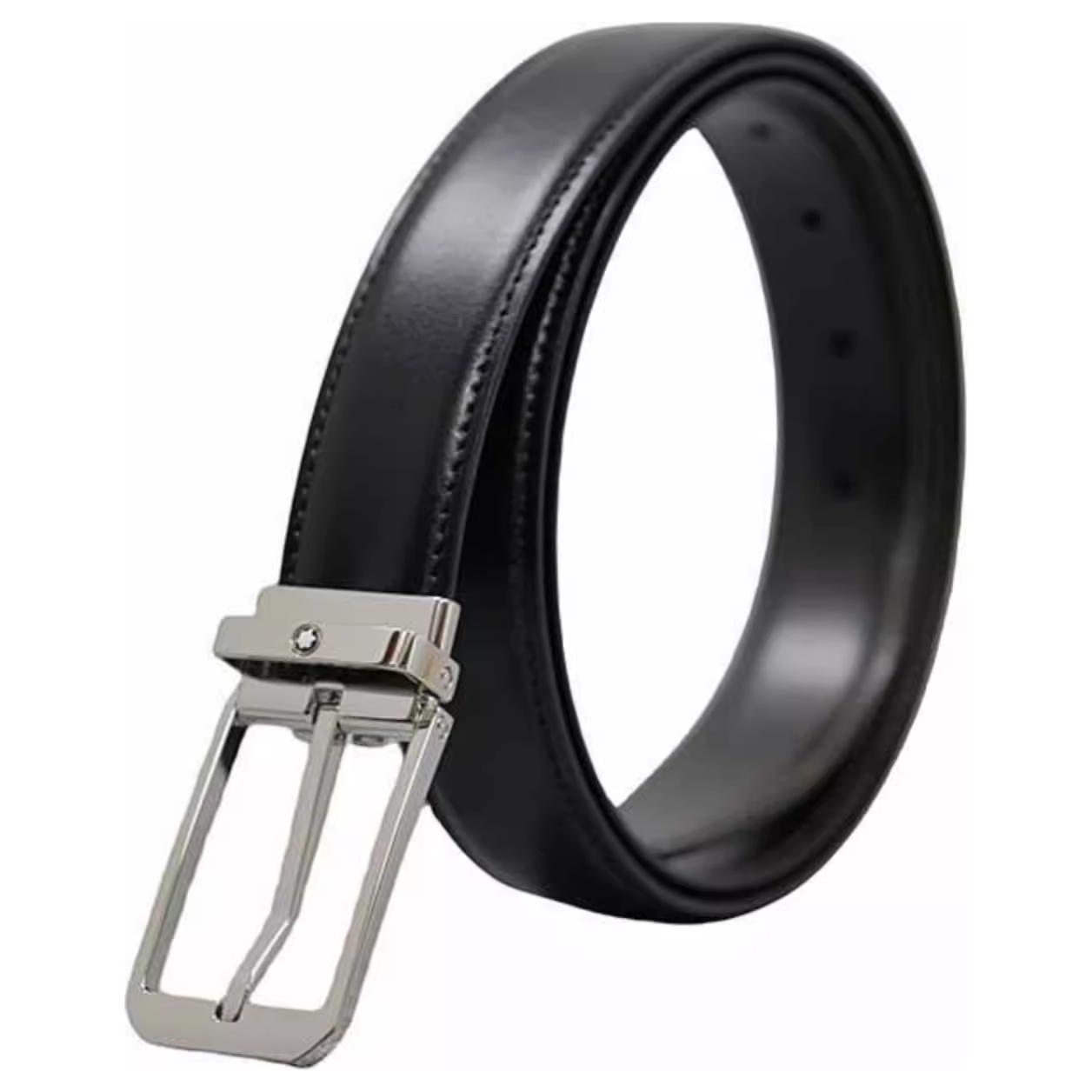 Кожаный ремень из коровьей кожи мужской черный MONTBLANC
Кожаный ремень из коровьей кожи мужской черный MONTBLANC