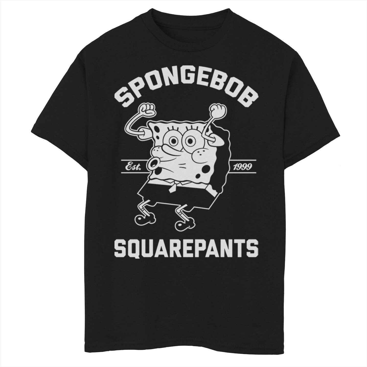 Футболка с рисунком Nickelodeon SpongeBob SquarePants для мальчиков 8–20 лет Excited Founded 99 Nickelodeon, черный
Футболка с рисунком Nickelodeon SpongeBob SquarePants для мальчиков 8–20 лет Excited Founded 99 Nickelodeon, черный