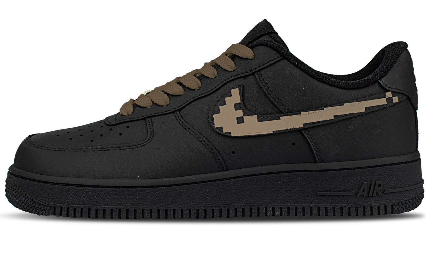 Nike Air Force 1 Coverage Low top Skateboard Shoes Unisex Black Brown
Nike Air Force 1 Coverage Low top Skateboard Shoes Unisex Black Brown