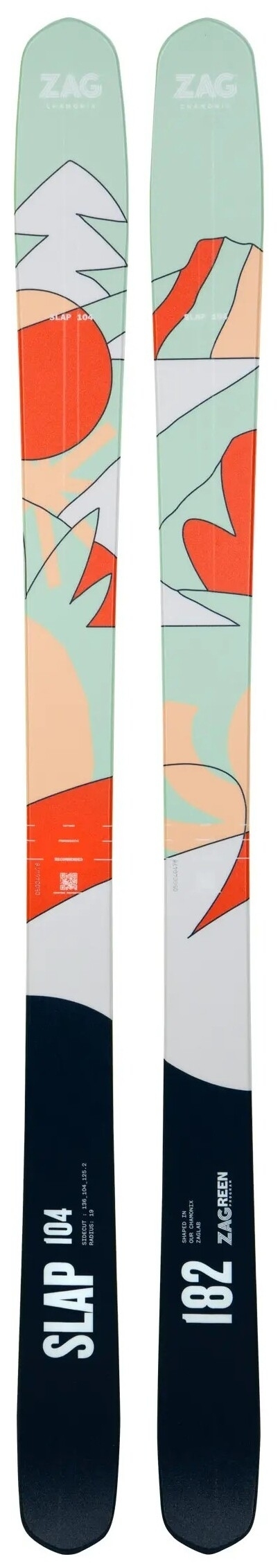 Новые лыжи ZAG Slap 104 2026 года, длина 176 см
Новые лыжи ZAG Slap 104 2026 года, длина 176 см