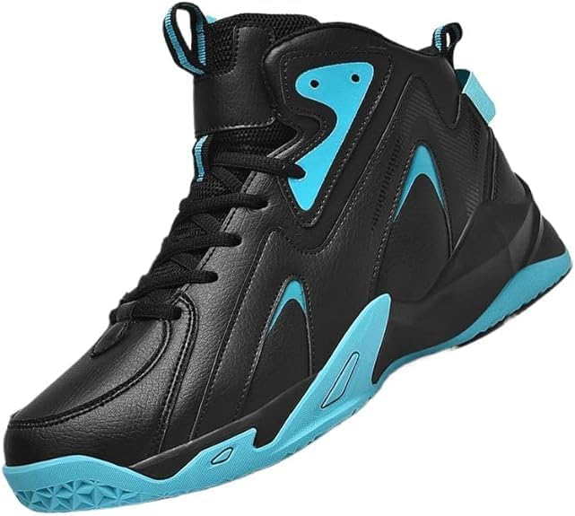 Мужские баскетбольные кроссовки больших размеров с высоким верхом: удобные, дышащие, нескользящие, амортизирующие, на шнуровке- идеально подходят для тренировок в помещении и на открытом воздухе, бега и ходьбы Generic, небесно-голубой
Мужские баскетбольные кроссовки больших размеров с высоким верхом: удобные, дышащие, нескользящие, амортизирующие, на шнуровке- идеально подходят для тренировок в помещении и на открытом воздухе, бега и ходьбы Generic, небесно-голубой