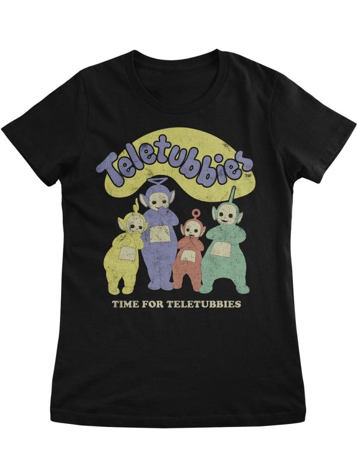 Teletubbies Футболка "Time Fore Girly Tee" черного цвета, Черный, Teletubbies Футболка "Time Fore Girly Tee" черного цвета
Teletubbies Футболка "Time Fore Girly Tee" черного цвета, Черный, Teletubbies Футболка "Time Fore Girly Tee" черного цвета
