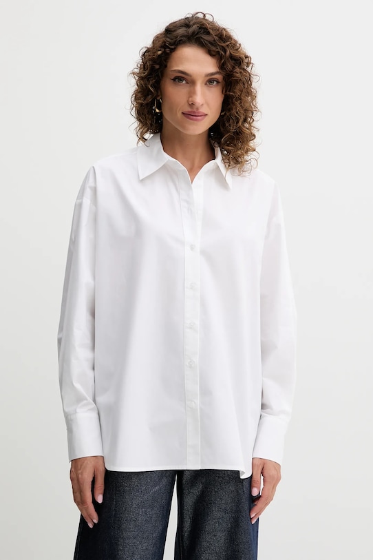 Хлопковая рубашка Twinset, белый
Хлопковая рубашка Twinset, белый
