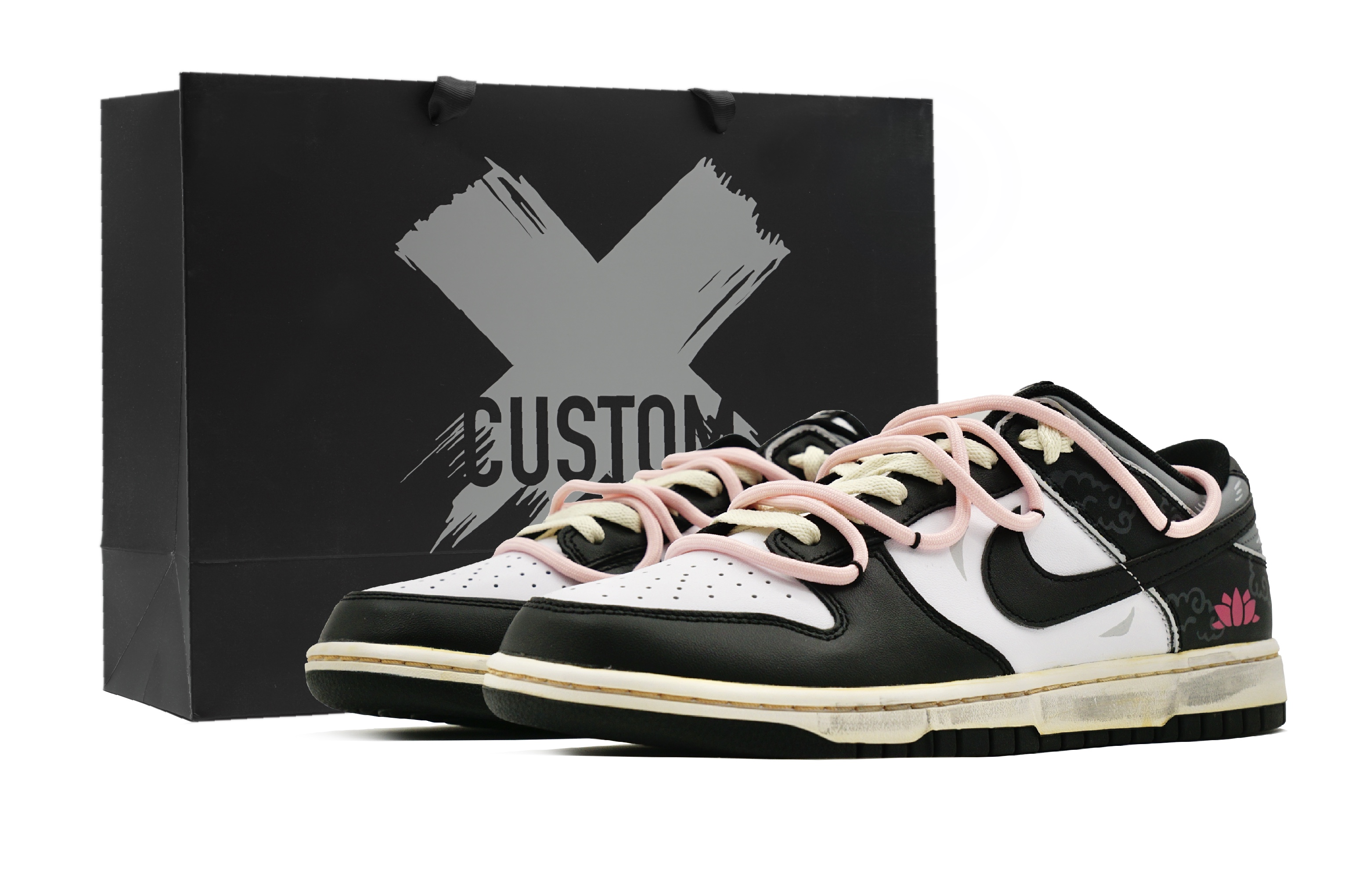 Nike Кроссовки для скейтбординга Dunk Anti-Slip, износостойкие, низкие, мужские, черно-розовые
Nike Кроссовки для скейтбординга Dunk Anti-Slip, износостойкие, низкие, мужские, черно-розовые