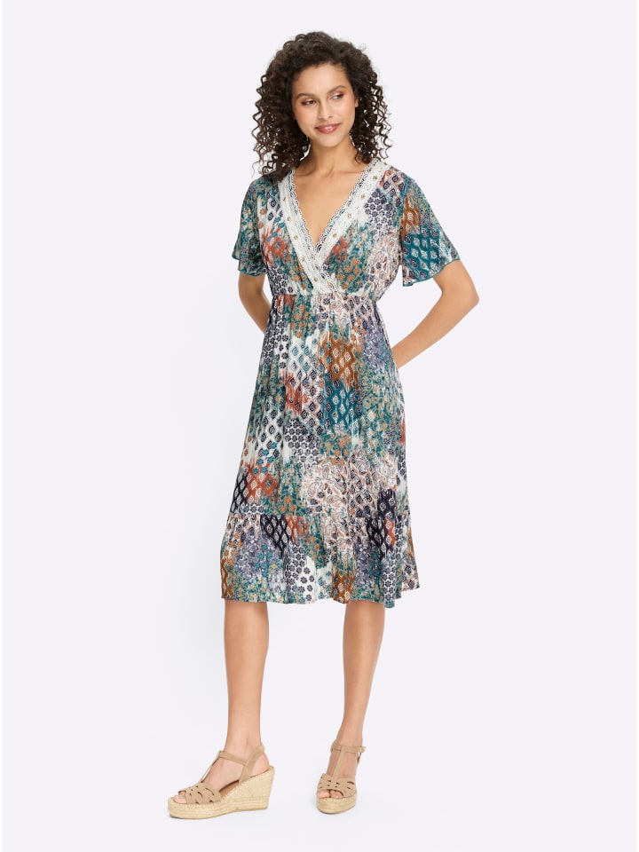 Платье с принтом в виде аквапетрольно-песочного узора Heine
Платье с принтом в виде аквапетрольно-песочного узора Heine