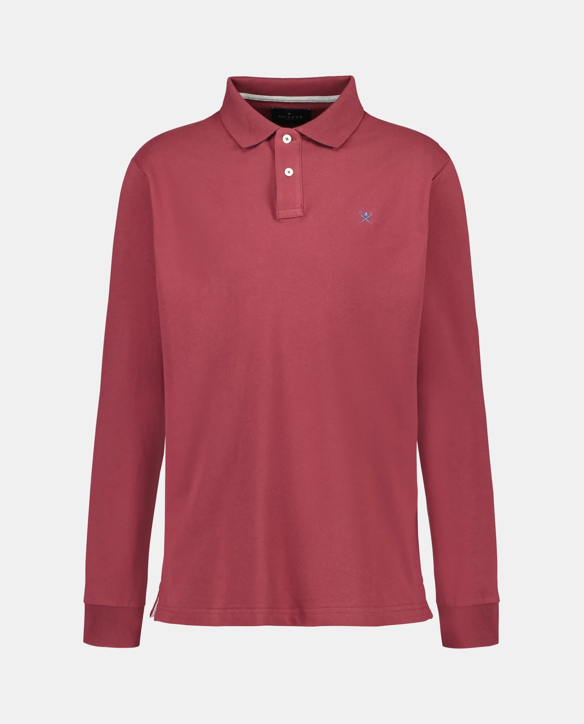 Мужская рубашка поло с длинным рукавом классического кроя с вышитым логотипом Hackett, бордовый
Мужская рубашка поло с длинным рукавом классического кроя с вышитым логотипом Hackett, бордовый