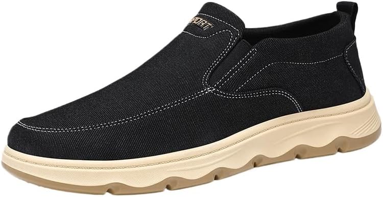 Мужские слипоны-лоферы легкие повседневные туфли удобные корабельные туфли для улицы и вождения Hhhchpm, черный
Мужские слипоны-лоферы легкие повседневные туфли удобные корабельные туфли для улицы и вождения Hhhchpm, черный