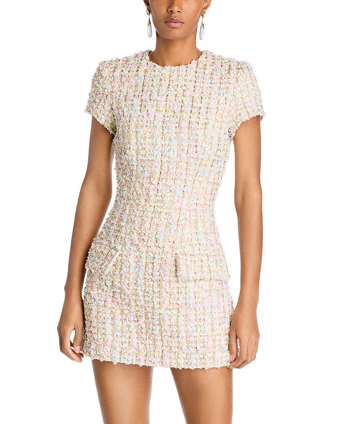 Твидовое мини-платье Sergio Hudson, желтый
Твидовое мини-платье Sergio Hudson, желтый