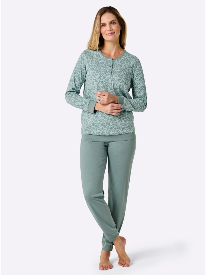 WITT WEIDEN Пижама с принтом мятно-нефритового цвета + принтом розово-бордового цвета
WITT WEIDEN Пижама с принтом мятно-нефритового цвета + принтом розово-бордового цвета