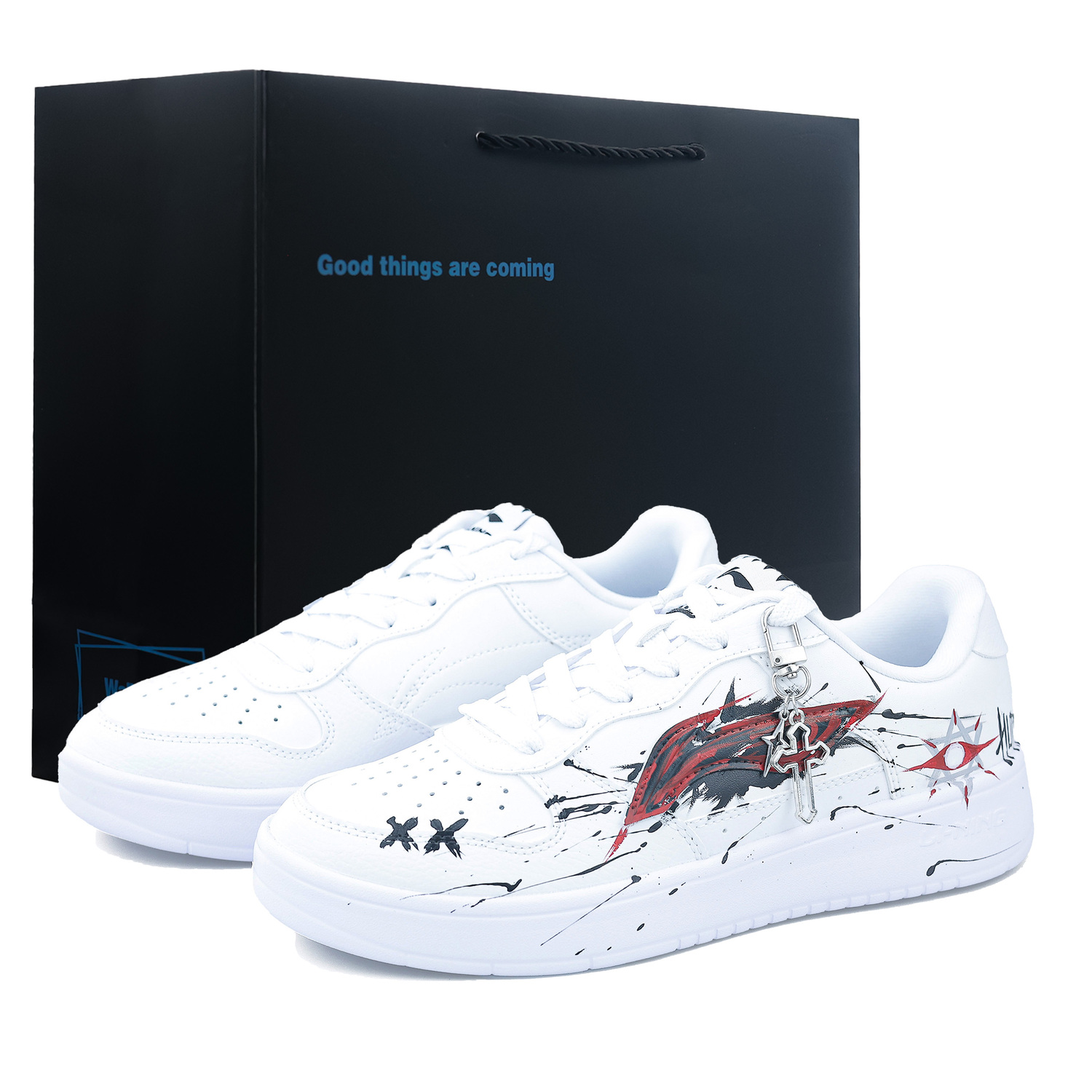 LINING Понтонные лодки скейтбордские кроссовки унисекс низкие красные белые красные, цвет White Red
LINING Понтонные лодки скейтбордские кроссовки унисекс низкие красные белые красные, цвет White Red