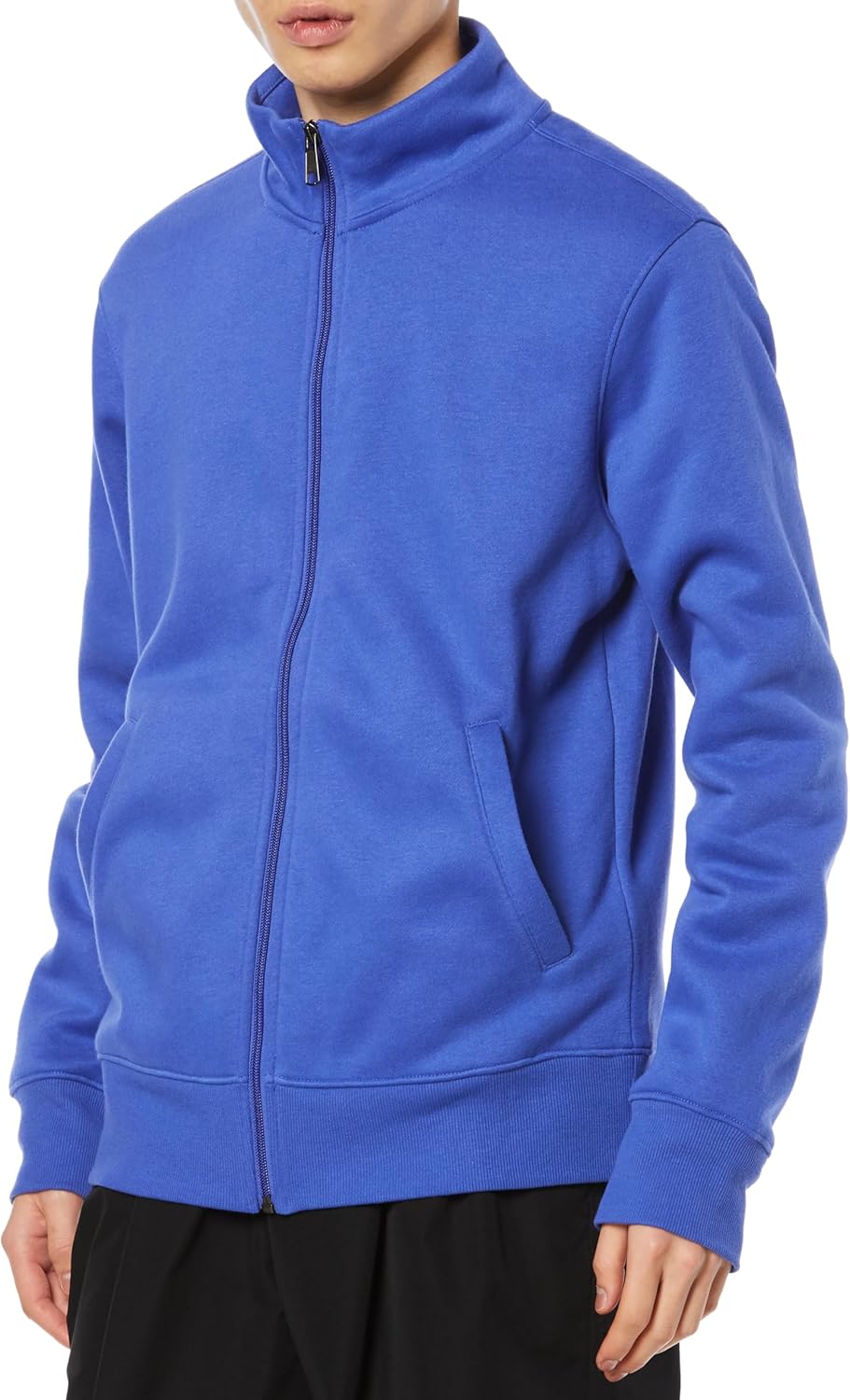 Мужская флисовая толстовка Amazon Essentials с воротником-стойкой на молнии, синий
Мужская флисовая толстовка Amazon Essentials с воротником-стойкой на молнии, синий