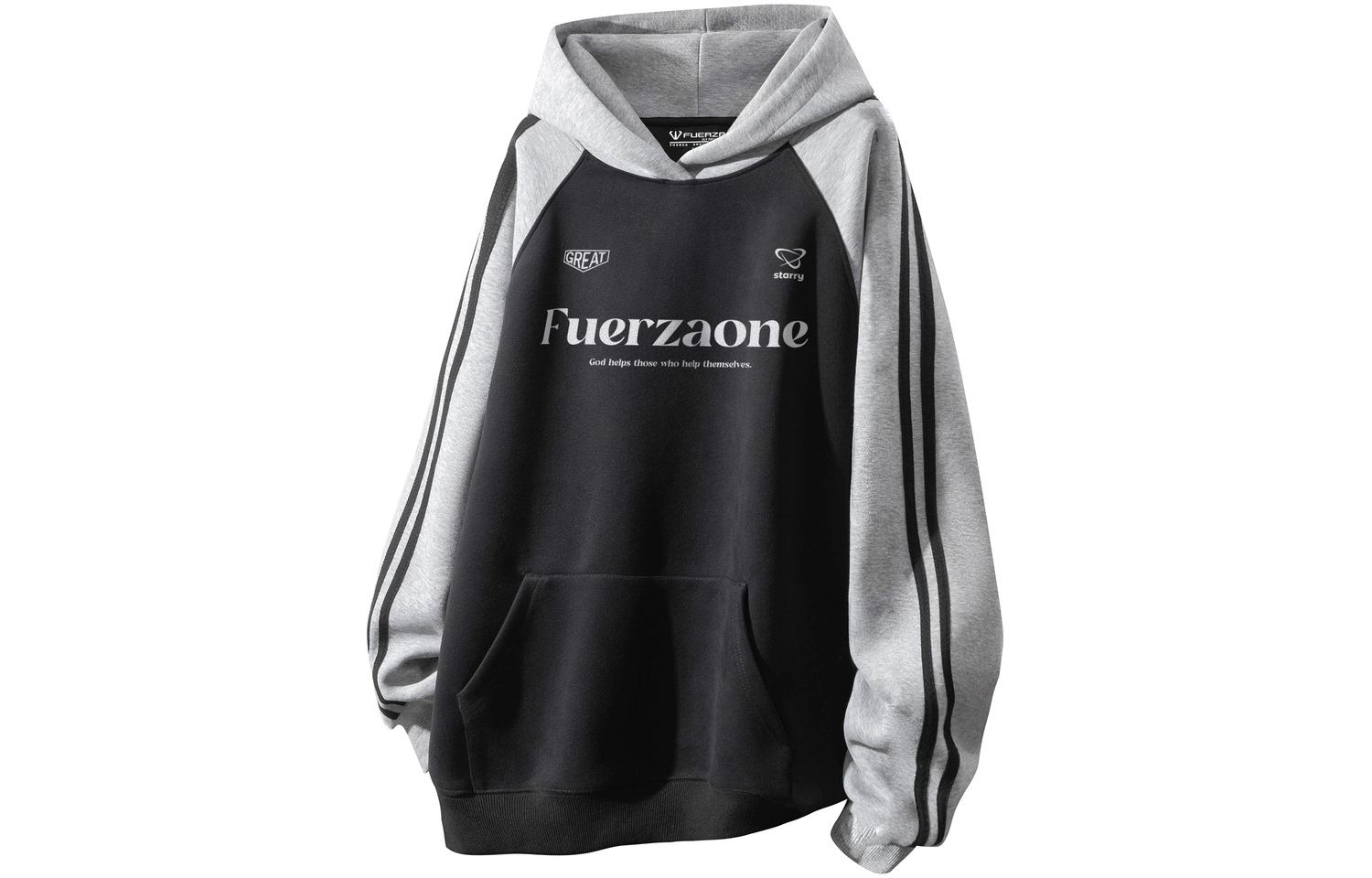 Свитшот унисекс FUERZA, черный серый меланж разноцветный
Свитшот унисекс FUERZA, черный серый меланж разноцветный