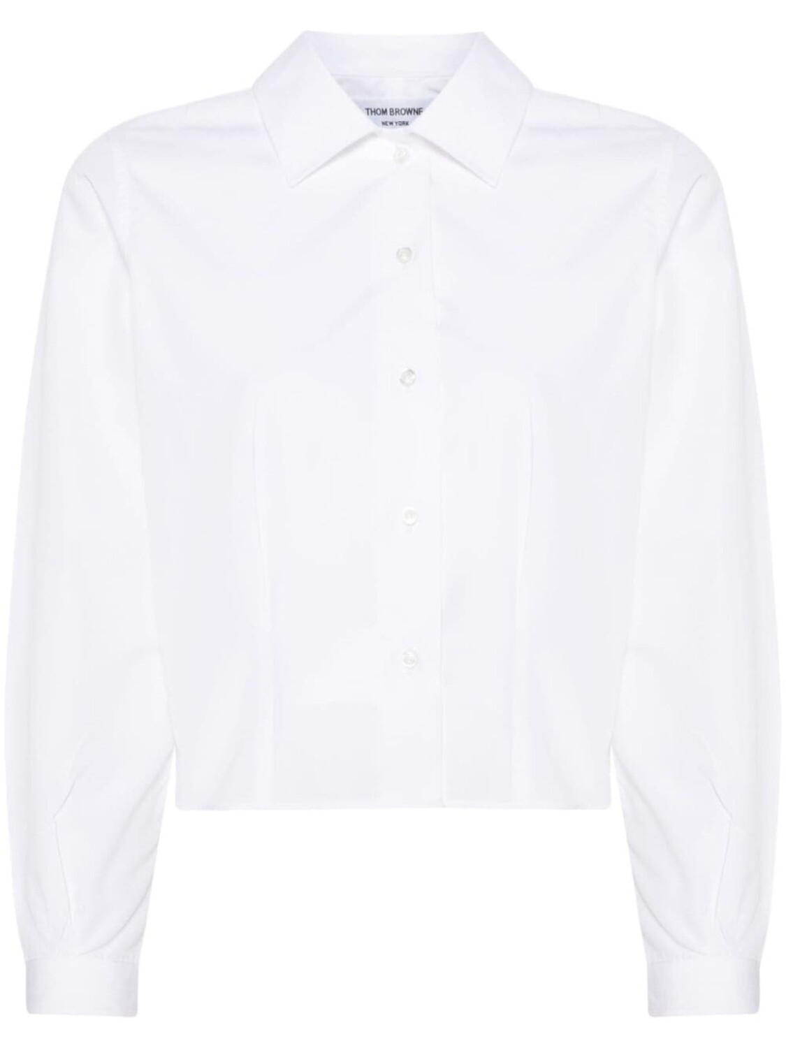 Thom Browne укороченная рубашка, белый
Thom Browne укороченная рубашка, белый