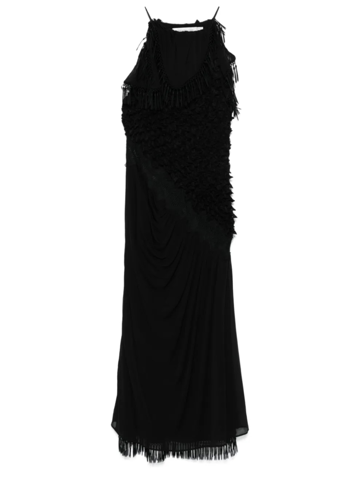 Платье миди с драпировкой из трикотажного полотна Christopher Esber, черный
Платье миди с драпировкой из трикотажного полотна Christopher Esber, черный