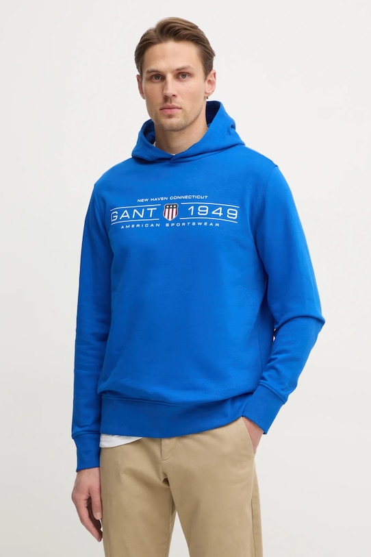 Толстовка Gant, синий 
Толстовка Gant, синий
