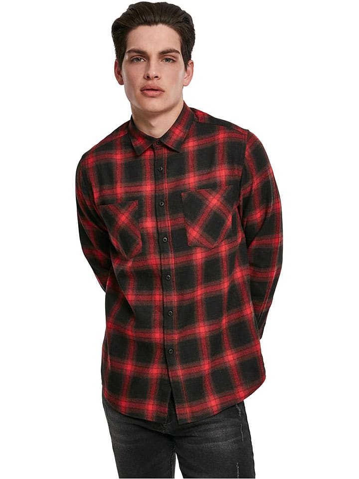 Urban Classics Рубашка черно-красного цвета
Urban Classics Рубашка черно-красного цвета