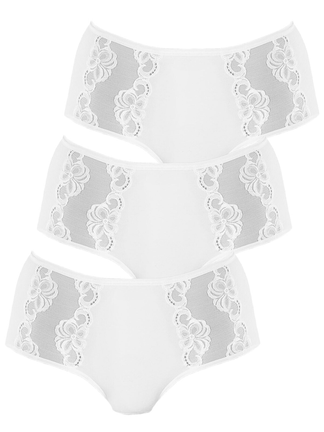 Трусы Nina von C. 3er Pack Taillen, белый
Трусы Nina von C. 3er Pack Taillen, белый