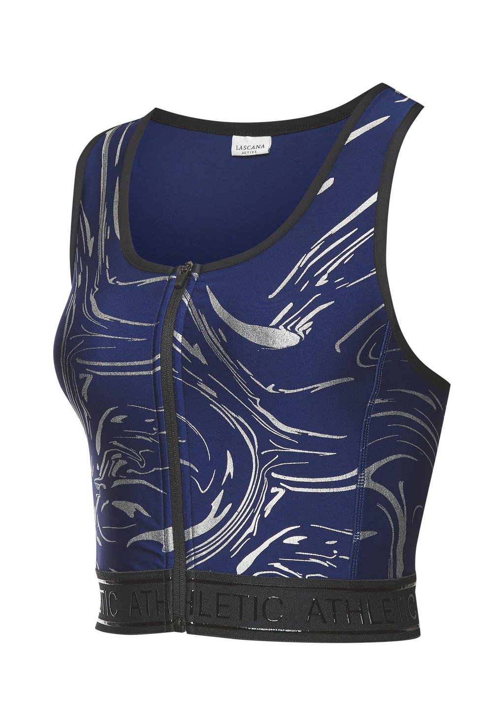 Топ LASCANA Active, темно-синий
Топ LASCANA Active, темно-синий