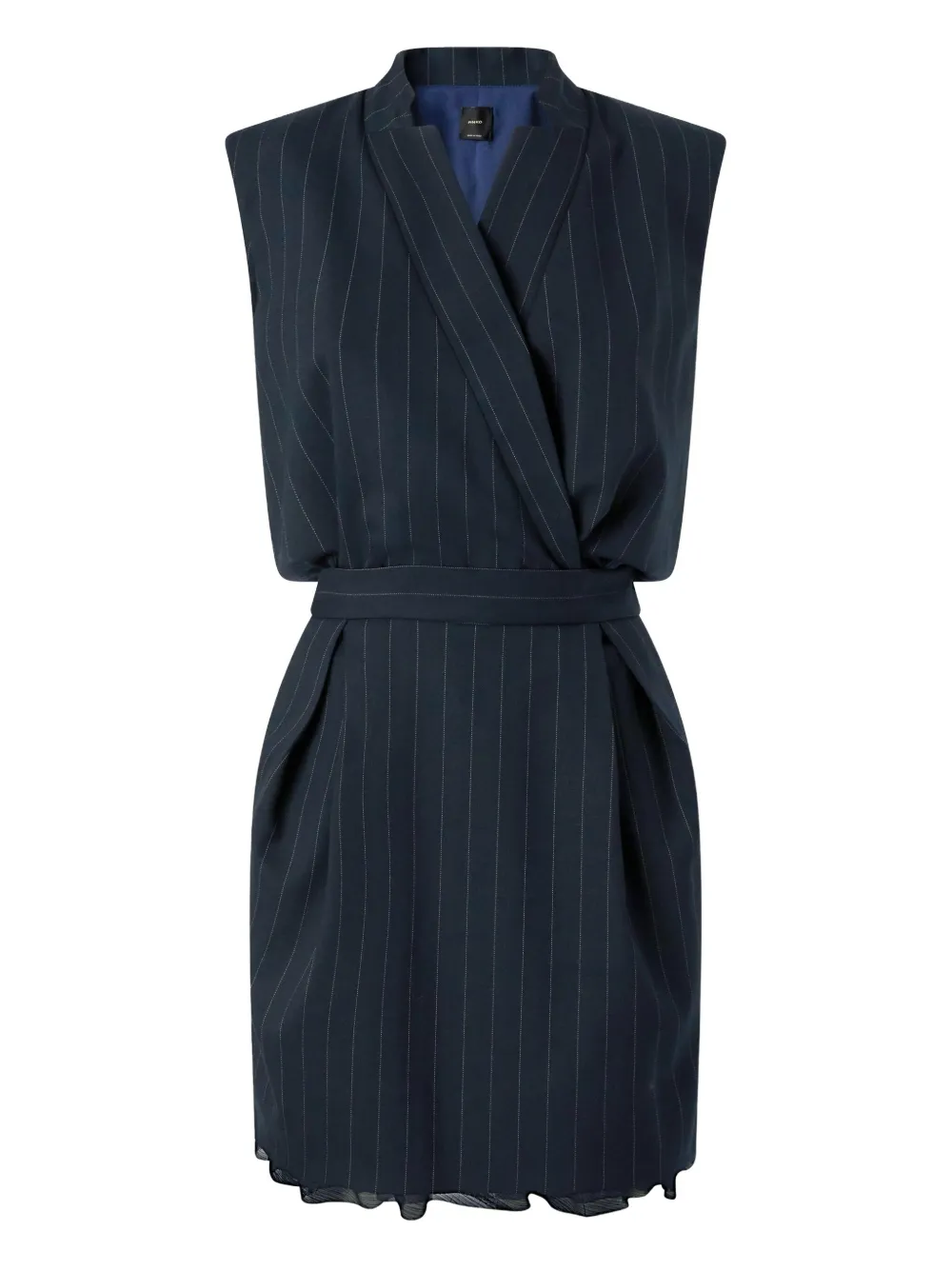 Мини-платье с запахом в полоску Pinko, синий
Мини-платье с запахом в полоску Pinko, синий