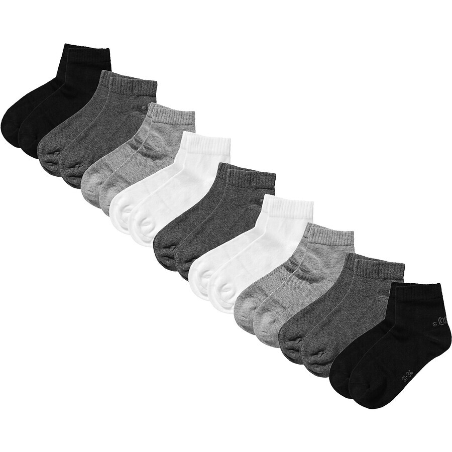 Носки s.Oliver Socks, темно-серый/пятнистый серый/черный/белый
Носки s.Oliver Socks, темно-серый/пятнистый серый/черный/белый