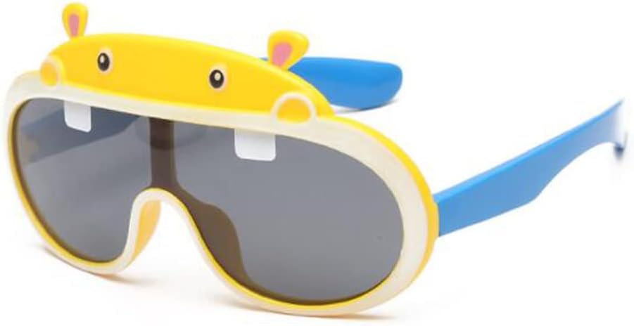 Детские солнцезащитные очки с мультяшным бегемотом, силиконовые поляризованные солнцезащитные очки с защитой от УФ-излучения для мужчин и женщин Weloveushop, Yellow Frame Blue Legs
Детские солнцезащитные очки с мультяшным бегемотом, силиконовые поляризованные солнцезащитные очки с защитой от УФ-излучения для мужчин и женщин Weloveushop, Yellow Frame Blue Legs