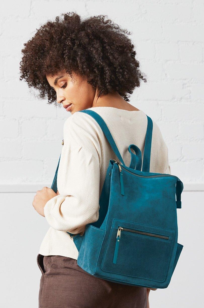 Замшевый рюкзак Nomads Clothing, синий
Замшевый рюкзак Nomads Clothing, синий