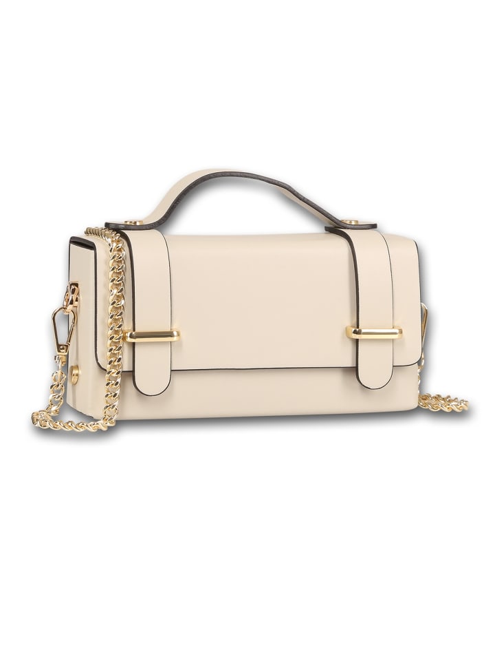 Кожаная сумка Toscanto, бежевая, примерно 19 см
Кожаная сумка Toscanto, бежевая, примерно 19 см