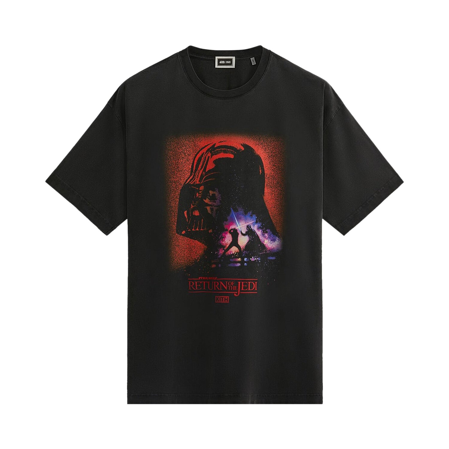 Винтажная футболка Черный с плакатом Kith x Star Wars Darth Vader
Винтажная футболка Черный с плакатом Kith x Star Wars Darth Vader