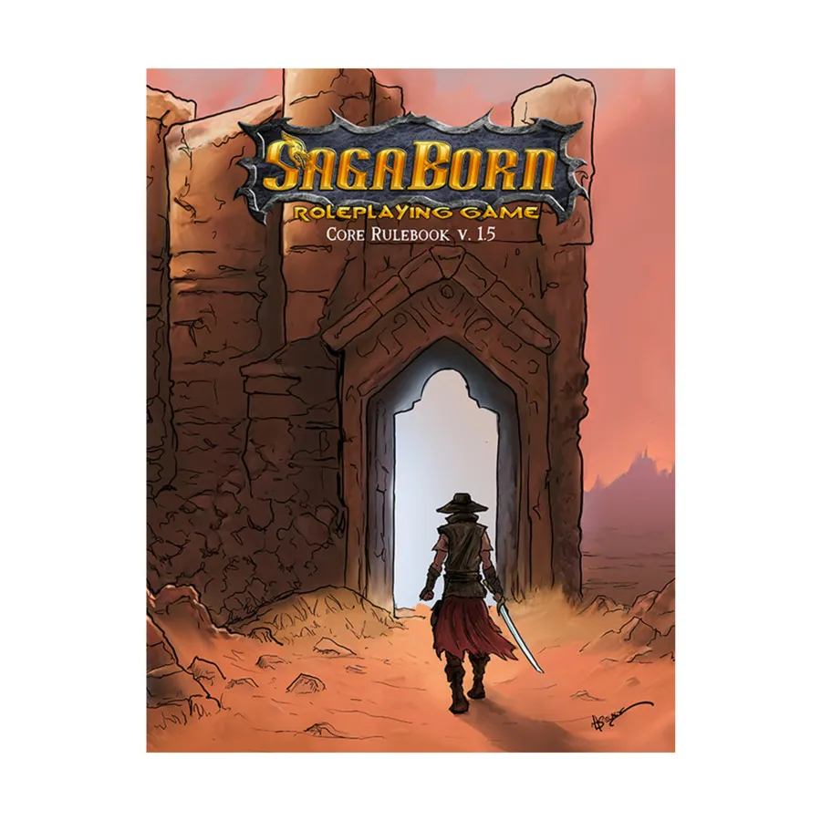 SagaBorn Core Rulebook (1.5 Edition), SagaBorn RPG, твердый переплет
SagaBorn Core Rulebook (1.5 Edition), SagaBorn RPG, твердый переплет