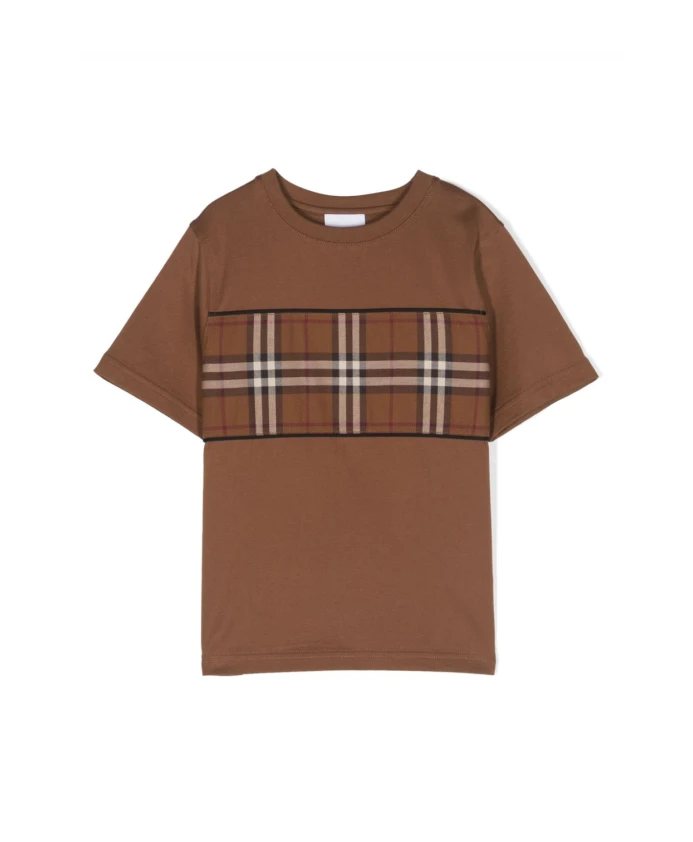 Футболка и поло в клетку Cedar Burberry, коричневый 
Футболка и поло в клетку Cedar Burberry, коричневый