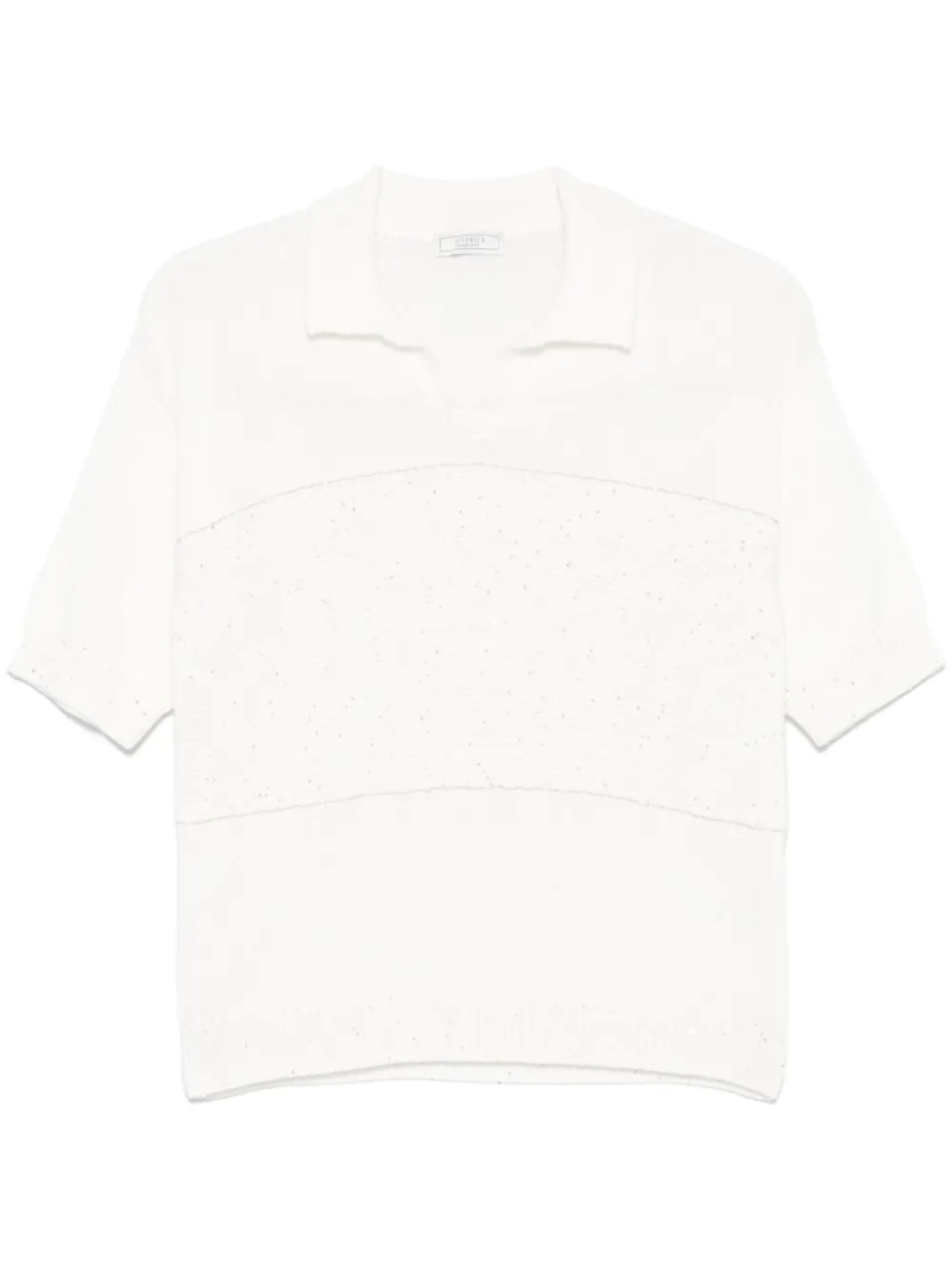 Peserico трикотажная футболка с пайетками, белый
Peserico трикотажная футболка с пайетками, белый