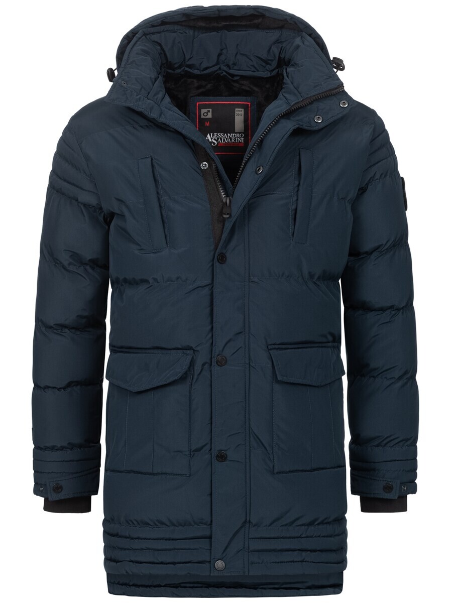 Зимняя куртка Alessandro Salvarini Winter Jacket, темно-синий 
Зимняя куртка Alessandro Salvarini Winter Jacket, темно-синий