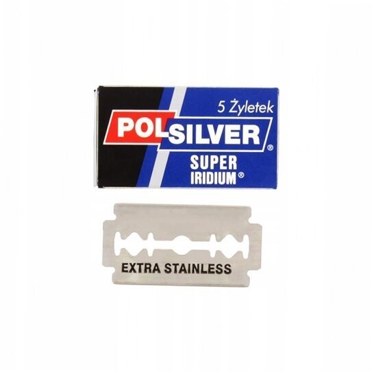 Лезвия для бритвы Polsilver Super Iridium 5 шт.
Лезвия для бритвы Polsilver Super Iridium 5 шт.