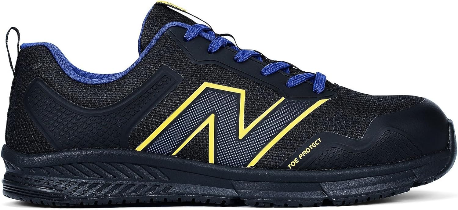 New Balance Мужские ботинки с алюминиевым носком Evolve, черный/синий/желтый
New Balance Мужские ботинки с алюминиевым носком Evolve, черный/синий/желтый