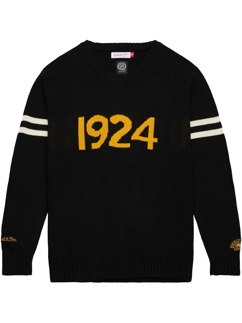Свитер NHL 100th Anniversary Bruins Black Mitchell & Ness, черный
Свитер NHL 100th Anniversary Bruins Black Mitchell & Ness, черный