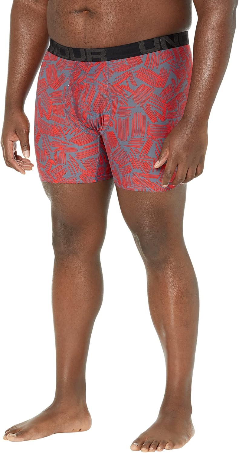 Мужские боксеры Under Armour Tech длиной 6 дюймов, Chakra/Jet Gray
Мужские боксеры Under Armour Tech длиной 6 дюймов, Chakra/Jet Gray