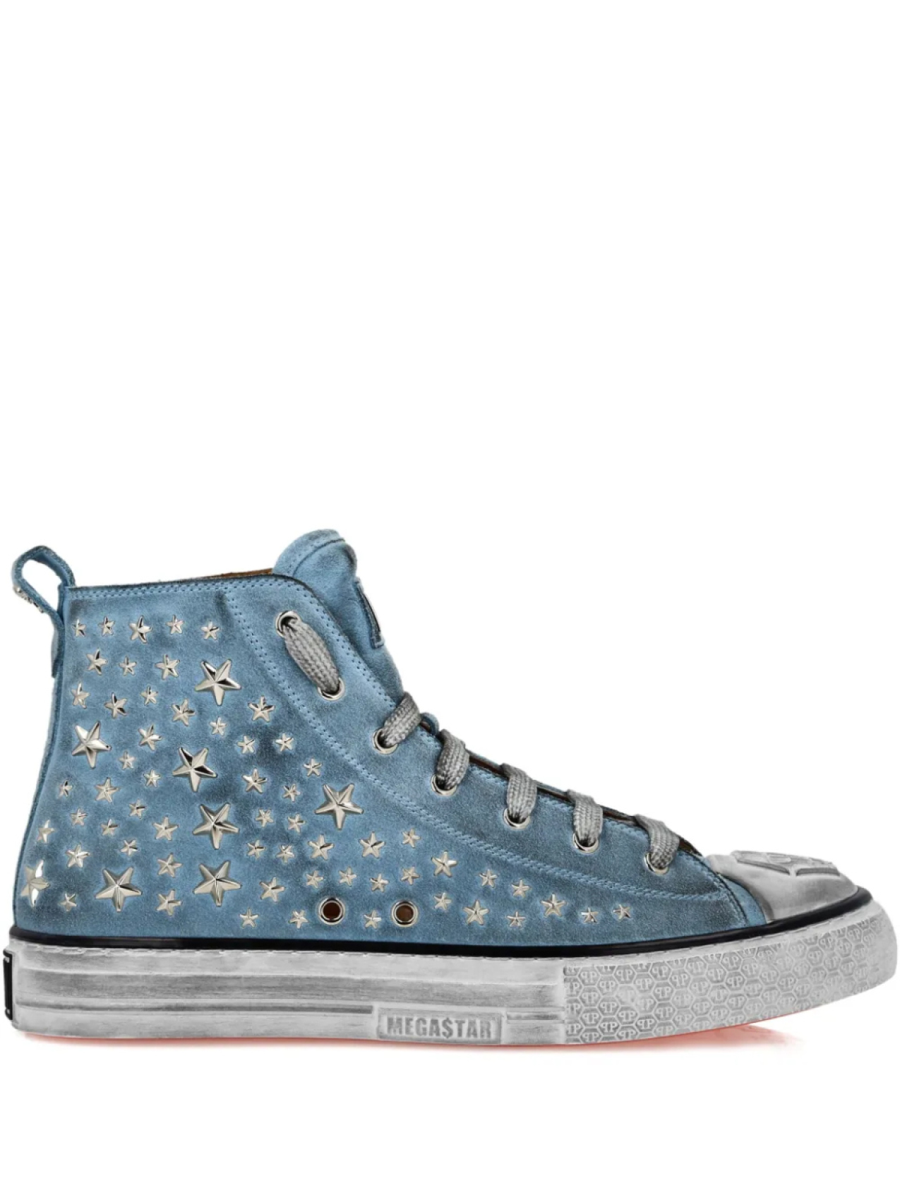 Philipp Plein декорированные кроссовки, синий
Philipp Plein декорированные кроссовки, синий